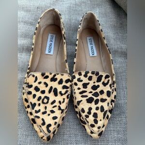 Steve Madden Leopard Loafer Everyday Flats Chic Comfortable